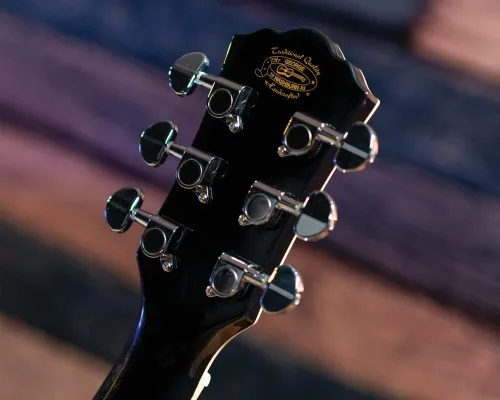 Vista 7 de Washburn EA10B-A Serie Festive Petite Jumbo Cutaway Guitarra Eléctrica Acústica
