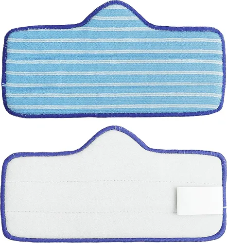 Vista 3 de 6 paquetes de almohadillas de microfibra de alta calidad, compatibles con limpiador a vapor Dupray Neat, duraderas, reutilizables y lavables a