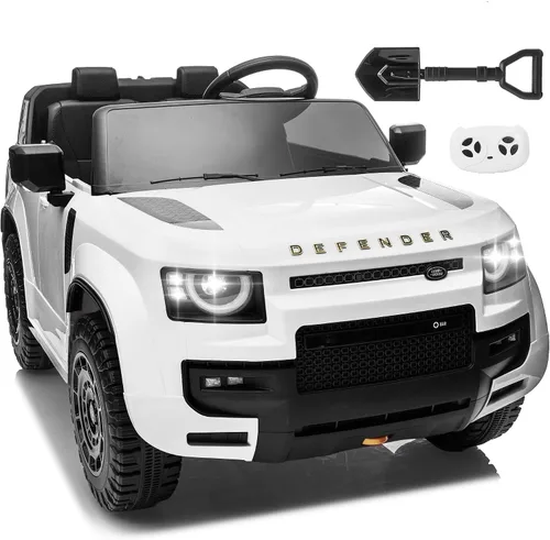 Vista 10 de Land Rover Defender Octa Ride on Car de 24 V y 2 plazas Negro