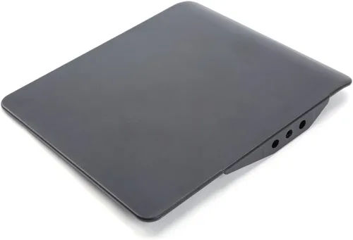 Vista 5 de Escritorio ajustable para laptop, soporte plegable para laptop, mesa portátil para laptop, bandeja de cama, escritorio acogedor con ventilador