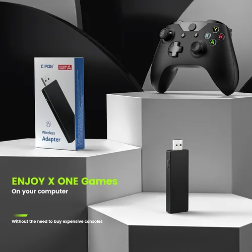 Vista 7 de Cipon Adaptador inalámbrico compatible con Xbox One Controller para Windows 108187
