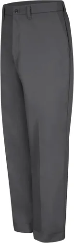 Vista 7 de Red Kap Pantalón de trabajo de mezcla de sarga, con ajuste tradicional, que no se arruga Negro