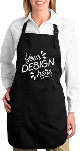 Vista 5 de Moonlight Apparel Delantales personalizados para mujeres y hombres – Delantales personalizados para hombres, delantal de parrilla personalizado