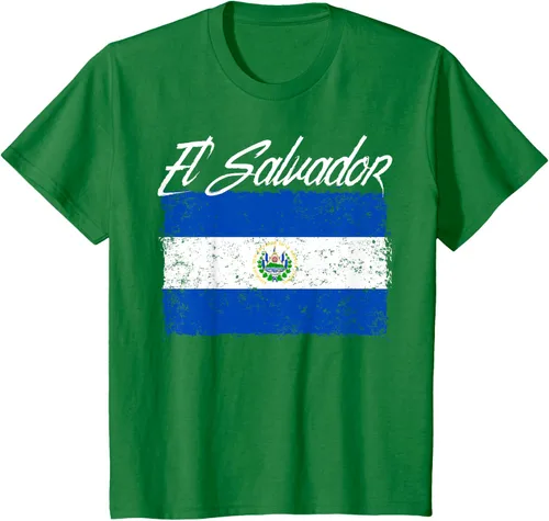 Vista 49 de Camiseta Salvadoreña Bandera El Salvador