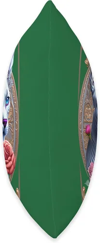 Vista 2 de Pet and Animal Lover Gifts, Sphynx Cat Ornate Sphynx, almohada de gato esfinge, 16 x 16, multicolor