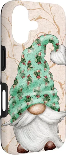 Vista 3 de Floral Shabby Chic Design with Cute Gnomie for Summer Gnome Case for iPhone 17