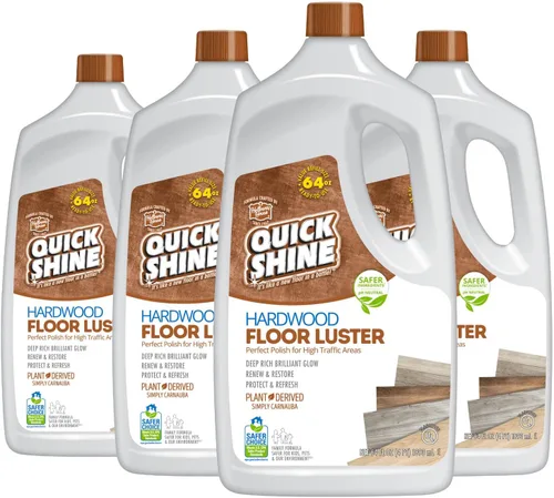 Vista 22 de Quick Shine Brillo y pulido de suelo de madera dura de alto tráfico.