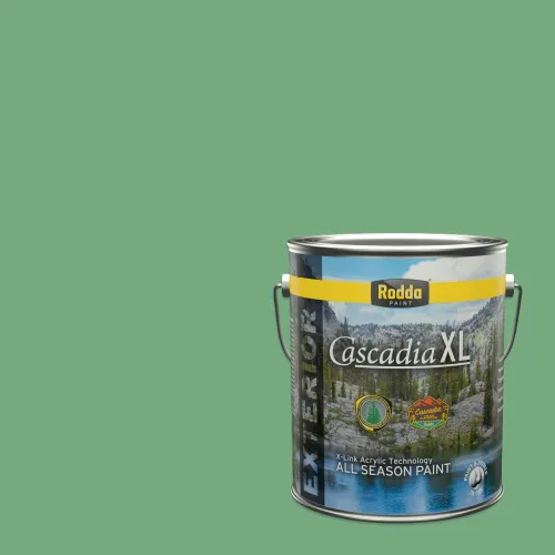 Vista 7 de Rodda Paint CASCADIA XL Pintura e imprimación satinada exterior en uno, cuarto de galón, resistencia industrial