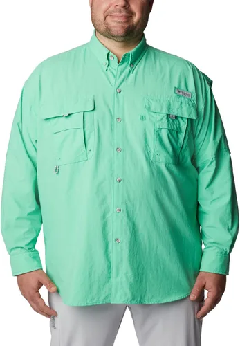 Vista 81 de Columbia Camisa de pesca PFG Bahama II de manga larga para hombre