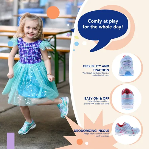 Vista 6 de TSUKIHOSHI Baby-Girls Glitz (Toddler/Little Kid)
