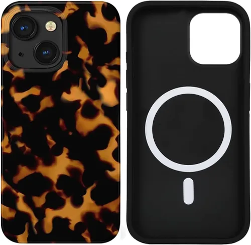 Vista 13 de uCOLOR Funda compatible con iPhone 15, 14 y 13 [probada en caídas de 8 pies] compatible con MagSafe – Fundas protectoras de lujo de la serie Mag