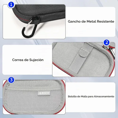 Vista 4 de Funda de transporte para Apple Magic Mouse 1 y 2/Surface Modern Mouse (solo funda)