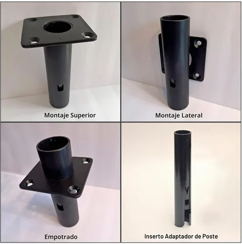 Vista 2 de Pilot Rock Patio Buddy - Soportes de paraguas extraíbles para paios, mesas, documentos, cubiertas y barcos - Fabricado en Estados Unidos