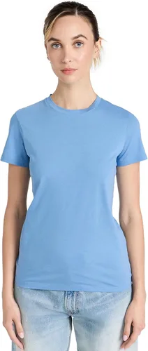 Vista 15 de Vince Essential Crew Tee para mujer Negro