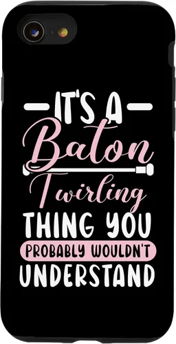 Vista 13 de Funda para iPhone 13 Pro Max A Baton Twirling Thing Majorette Baton Twirler