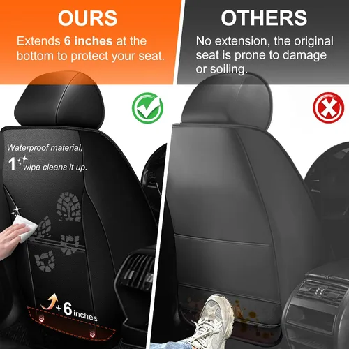 Vista 6 de AOMSAZTO Juego delantero para fundas de asiento Toyota RAV4 2013-2026, 2