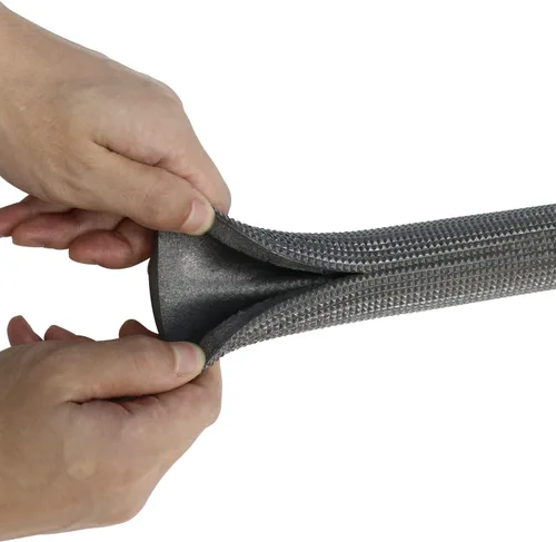 Vista 3 de Tubo de aislamiento para tuberías, BESUNTEK de 6 pies de longitud con preservación del calor, tubo de espuma aislado con agarre de soporte