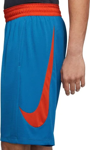 Vista 64 de Nike HBR - Pantalones cortos de baloncesto para hombre
