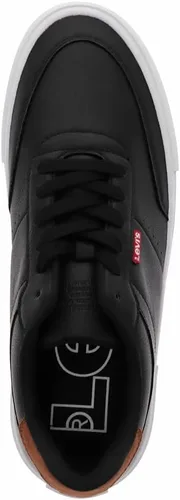 Vista 2 de Levi's Munro NM - Zapatos deportivos de piel sintética vegana con cordones para hombre