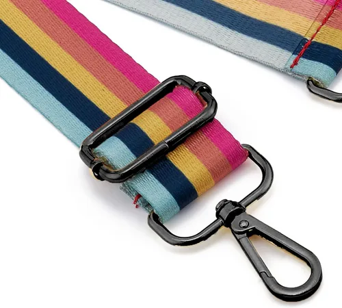 Vista 7 de ZOOEASS Hebillas de níquel Correa ancha para el hombro ajustable de repuesto para cinturón de pistola, hebilla de guitarra estilo bandolera