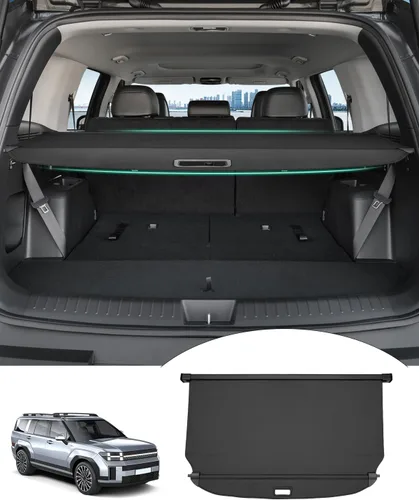 Vista 65 de Powerty - Cubierta de carga para Toyota RAV4 2013-2018, accesorios de cuero