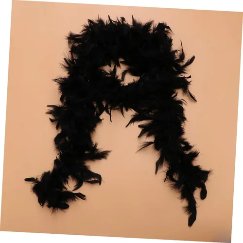 Vista 5 de USHOBE Varilla para Halloween Maquillaje Vestido Negro, Negro