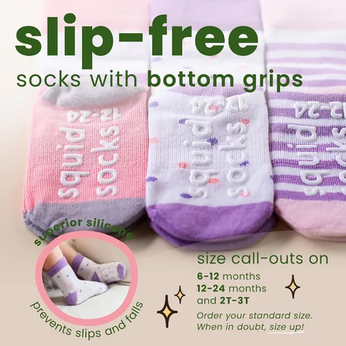 Vista 44 de squid socks Calcetines de viscosa de bambú 0-6M, 6-12M, 12-24M y 2T-3T Calcetines que se mantienen puestos
