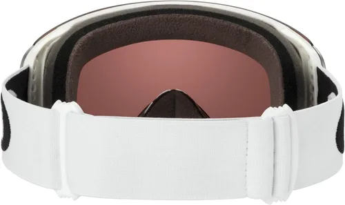 Vista 3 de Oakley Flight Deck XM - Gafas de nieve (marco blanco mate/lente de iridio Prizm, linterna, con funda suave de gafas grandes)