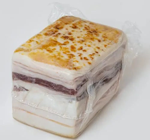 Vista 2 de Salo de grasa de manteca de cerdo con carne salada de España totalmente natural 1.7-2.2lbs