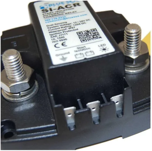 Vista 4 de Blue Sea 7610 Relé de carga automática serie SI de 120 amperios