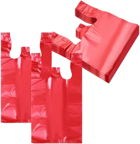 Vista 11 de ROYALNA - 200 bolsas de plástico reutilizables y desechables para restaurantes, tiendas de conveniencia, alimentos, supermercados