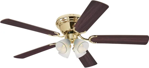 Vista 7 de Westinghouse 7232400 CONTEMPRA IV Ventilador de techo interior con luz, 52 pulgadas, latón
