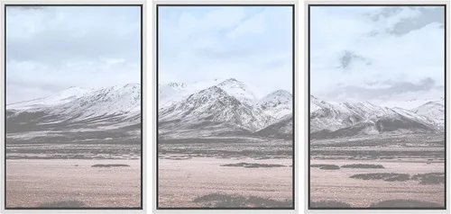 Vista 38 de SIGNWIN Lienzo enmarcado para pared, juego de decoración de guardería de bosques, niebla y niebla sobre bosque de montaña oscura, naturaleza, arte