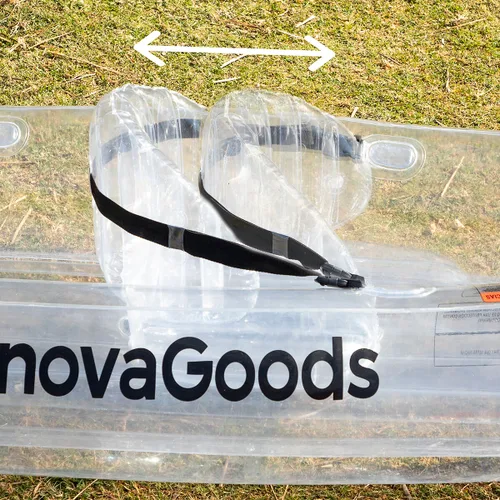 Vista 10 de Kayak Hinchable Transparente con Accesorios Paros InnovaGoods 312 cm 2 plazas