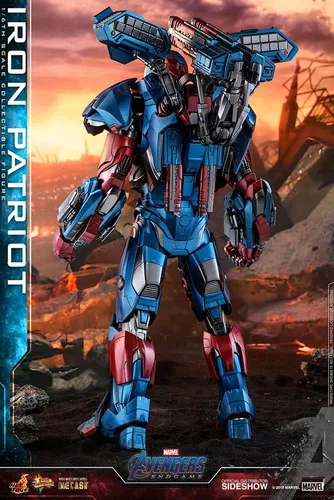 Vista 5 de Obra maestra de la película DIECAST Avengers: End Game, figura a escala 1/6, Iron Patriot