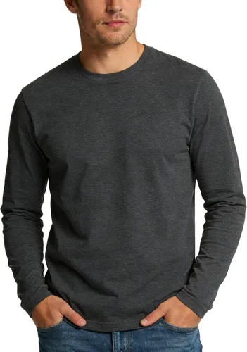 Vista 8 de Camiseta de hombre de manga larga con cuello redondo para adultos