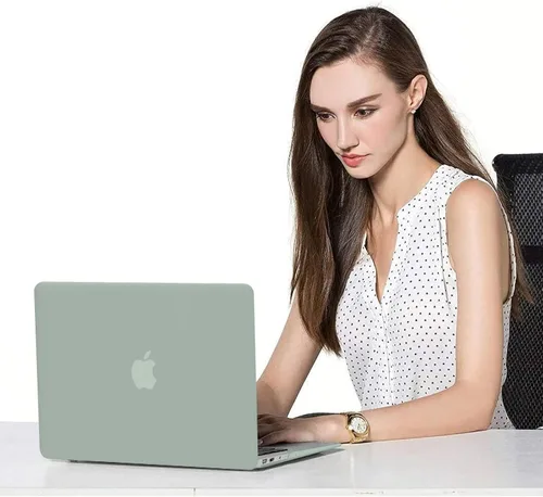Vista 7 de MOSISO Funda compatible con MacBook Air de 13 pulgadas (modelos: A1466 y A1369, versión anterior 2010-2017), funda protectora de plástico rígido