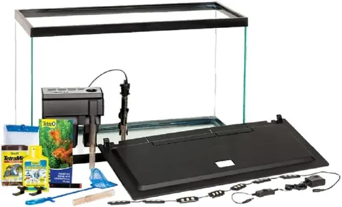 Vista 12 de Tetra Acuario, 10 Galones, Kit Completo de Tanque de Peces Tropicales con Iluminación LED para Peces de Agua Dulce