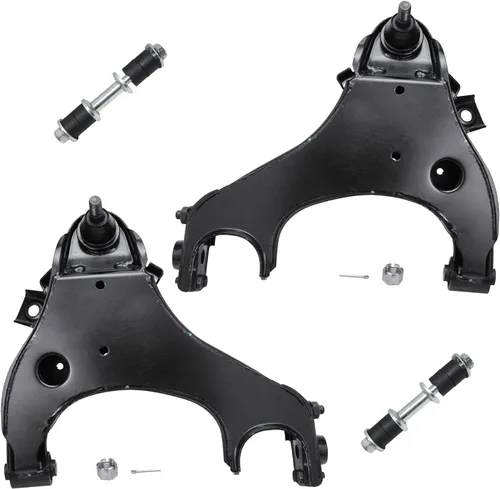 Vista 79 de Detroit Axle - Barras estabilizadoras de brazos de control delanteros 4WD para Ford 2005-2008 F-150 Lincoln Mark LT, 2 brazos de control superiores