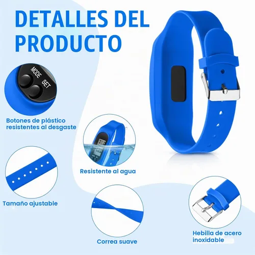 Vista 3 de Geyoga Walking Running Pedometer Watch
