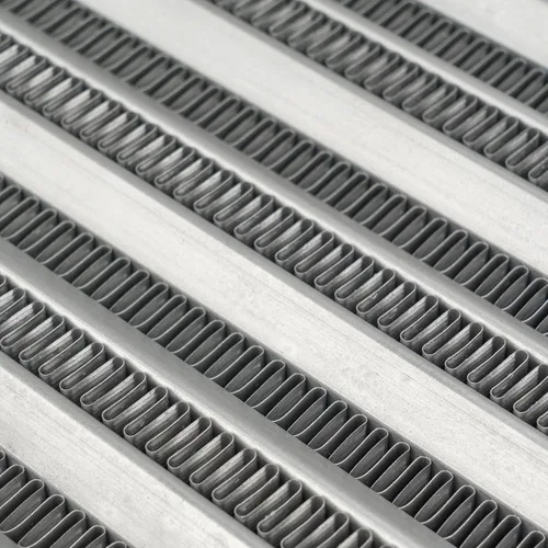 Vista 9 de PHILTOP Intercooler universal de E/S de 27"x7"x2.5" * 2.5", intercooler plateado del turbocompresor
