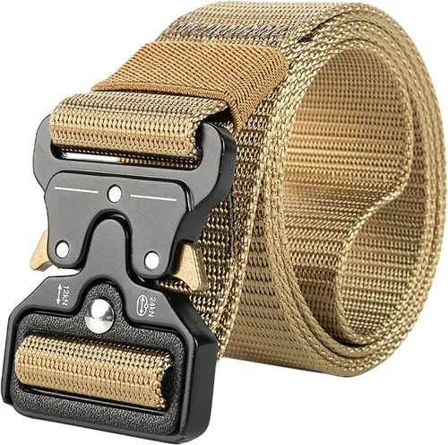 Vista 24 de AIBEARTY Cinturón de lona con hebilla ajustable, cintura larga para mujeres, hombres, adolescentes