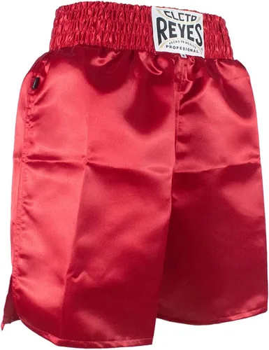 Vista 2 de CLETO REYES Calzoncillos de boxeo para hombre, Blanco con tiras verdes y rojas
