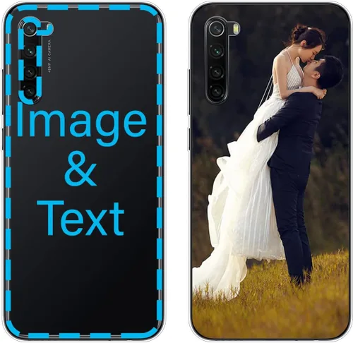 Vista 72 de Funda personalizada compatible con Oppo A1 Pro, fundas de teléfono personalizadas con imagen de foto, imagen de texto, cubierta transparente