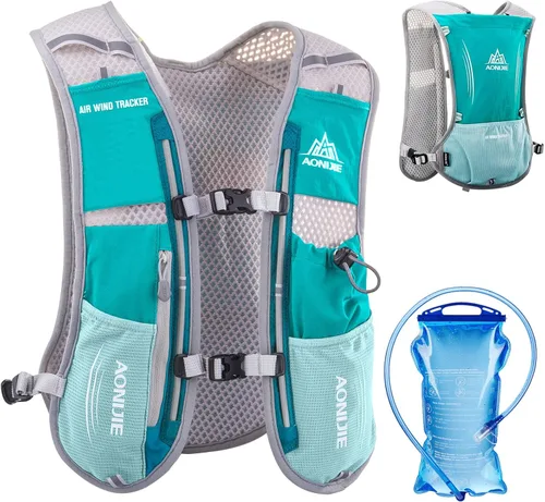 Vista 15 de Azarxis Hydration Running Vest Backpack Pack 5L 5.5L for Women and Men Jogging Trail Race Marathon Cycling Hiking