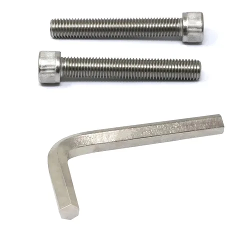 Vista 113 de iexcell Kit de tornillos de cabeza hexagonal de acero inoxidable 304, 100 unidades M2 x 0.157 in, paso de rosca de 0.016 in