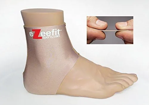 Vista 2 de Ezeefitsports Calcetines tobilleros ultrafinos para prevención de ampollas