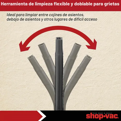 Vista 5 de Shop-Vac 2PC 8011848 Kit de limpieza de coche, 1-1/4" ID, herramienta
