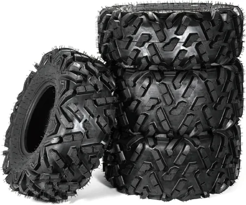 Vista 17 de FORERUNNER - Neumáticos ATV 25x8-12, todo terreno, 6PR 25x8x12, ATV, UTV, Trail Mud Sand Off-Road (paquete de 2, sin cámara) FORERUNNER 6PR