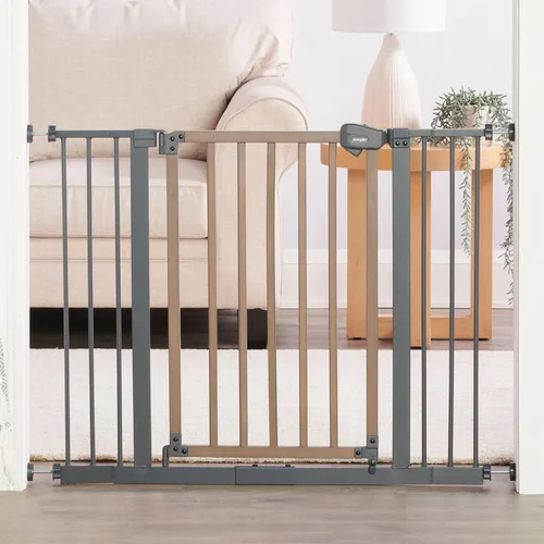 Vista 17 de Regalo Easy Step - Puerta para bebé, decoración arqueada extra alta, incluye kit de extensión de 4 pulgadas, kit de montaje a presión y 4 kit